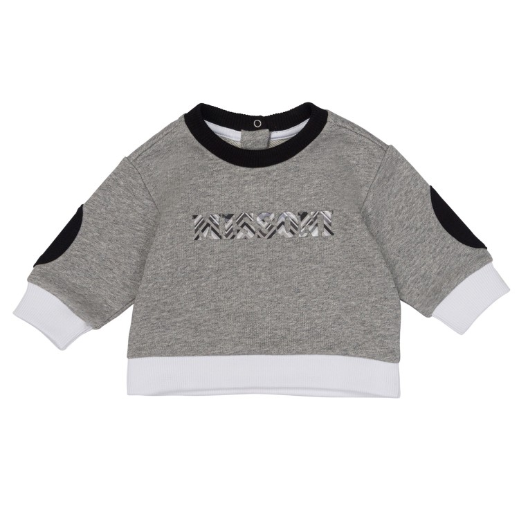 MISSONI SWEATSHIRT.GRIGIO MEDIO MELANGE