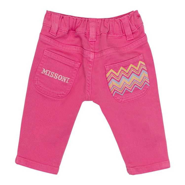 MISSONI Pantalone per fucsia neonata