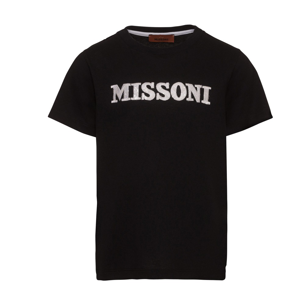 MISSONI T-shirt nera in...