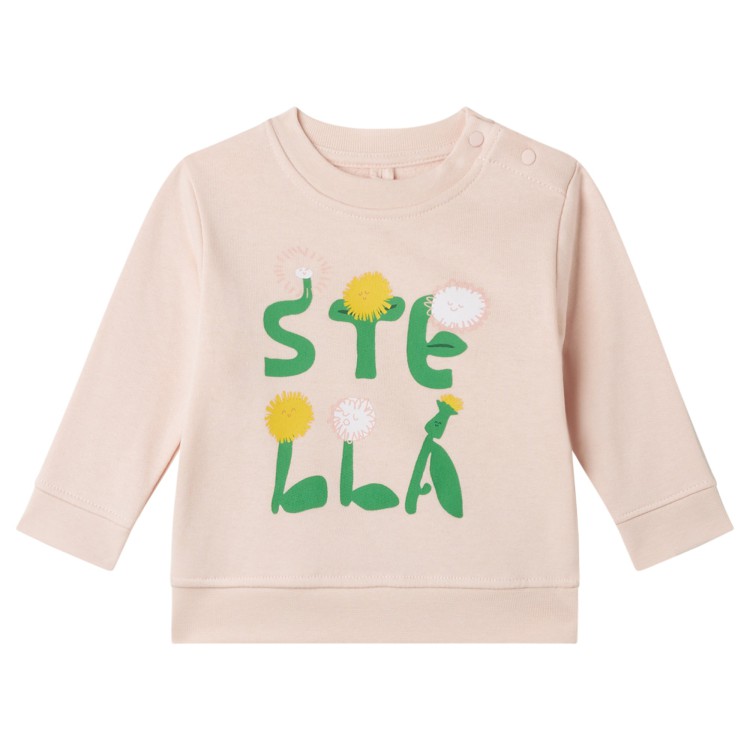 STELLA McCARTNEY SWEATSHIRT.PINK