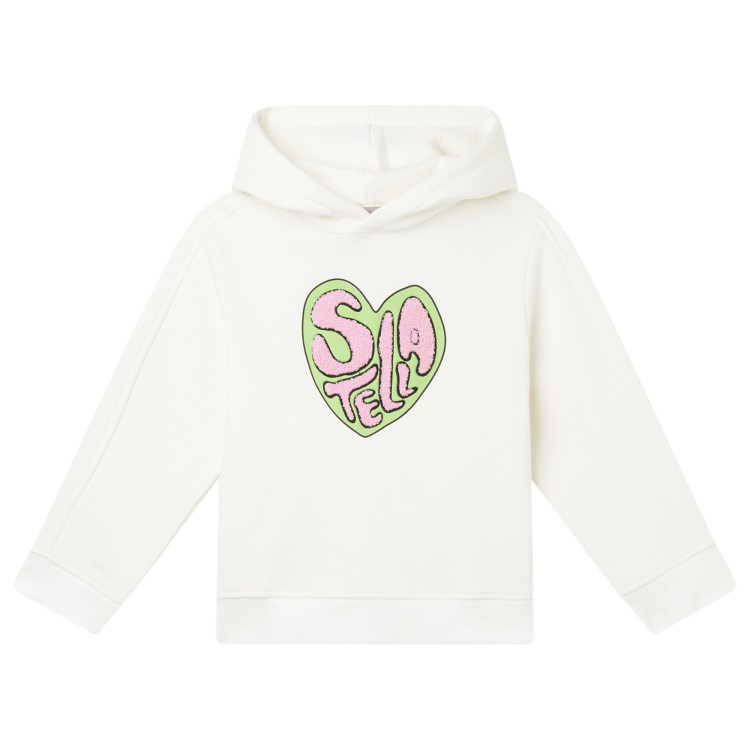 STELLA McCARTNEY SWEATSHIRT.ivory