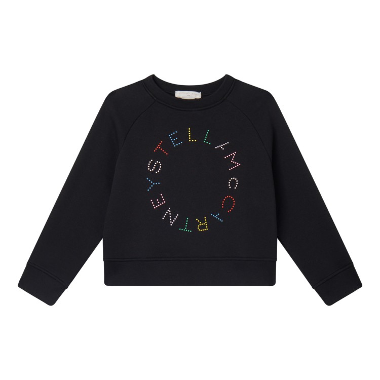 STELLA McCARTNEY SWEATSHIRT.BLACK