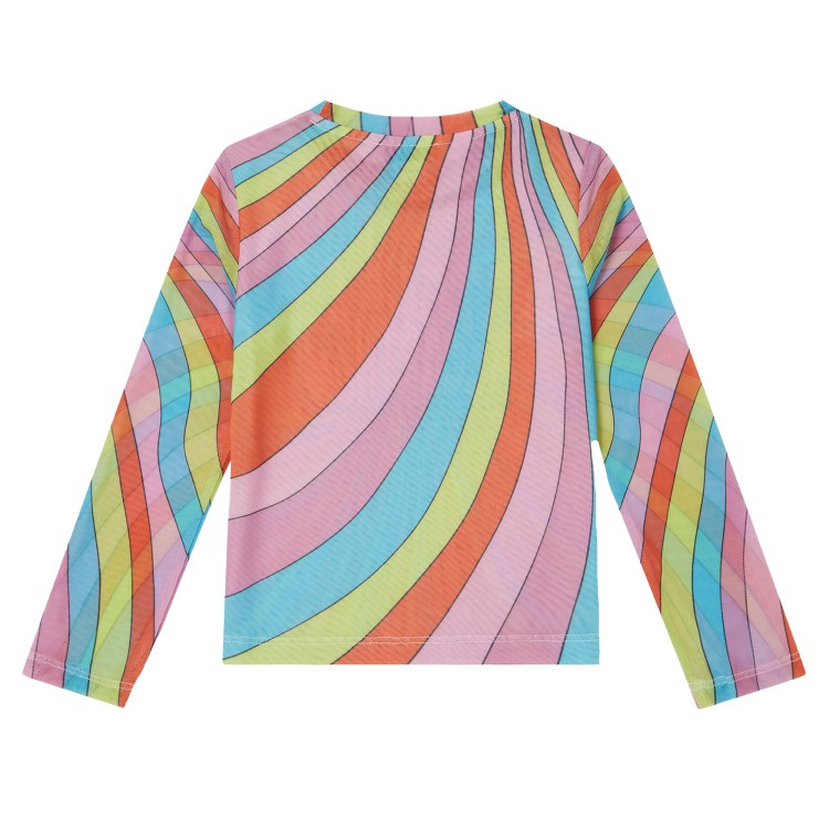 STELLA McCARTNEY T-shirt manica lunga multicolor per bambina