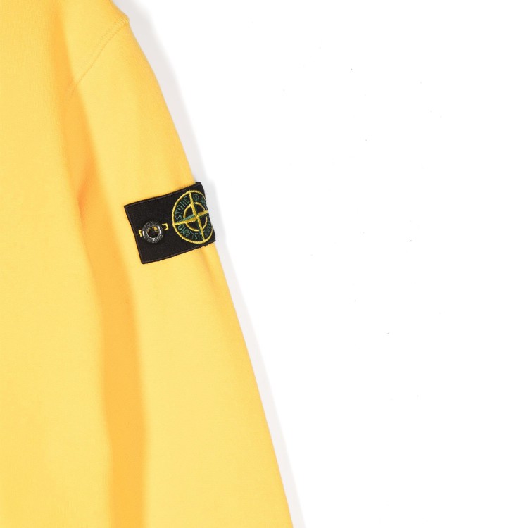 STONE ISLAND Felpa con applicazione Compass