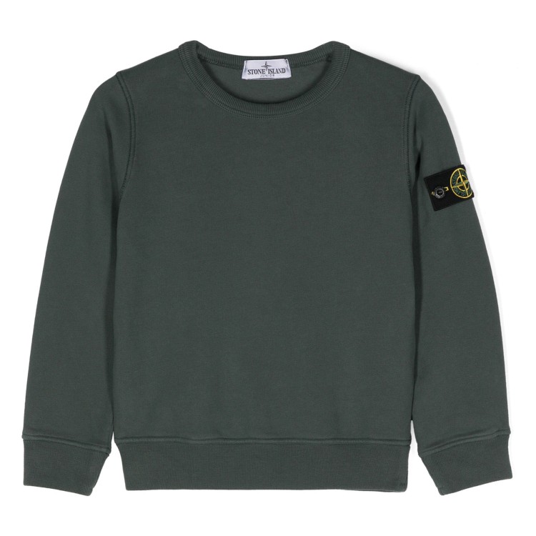 STONE ISLAND Felpa con applicazione Compass