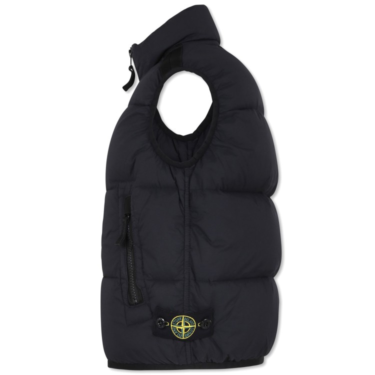 STONE ISLAND Gilet imbottito con applicazione