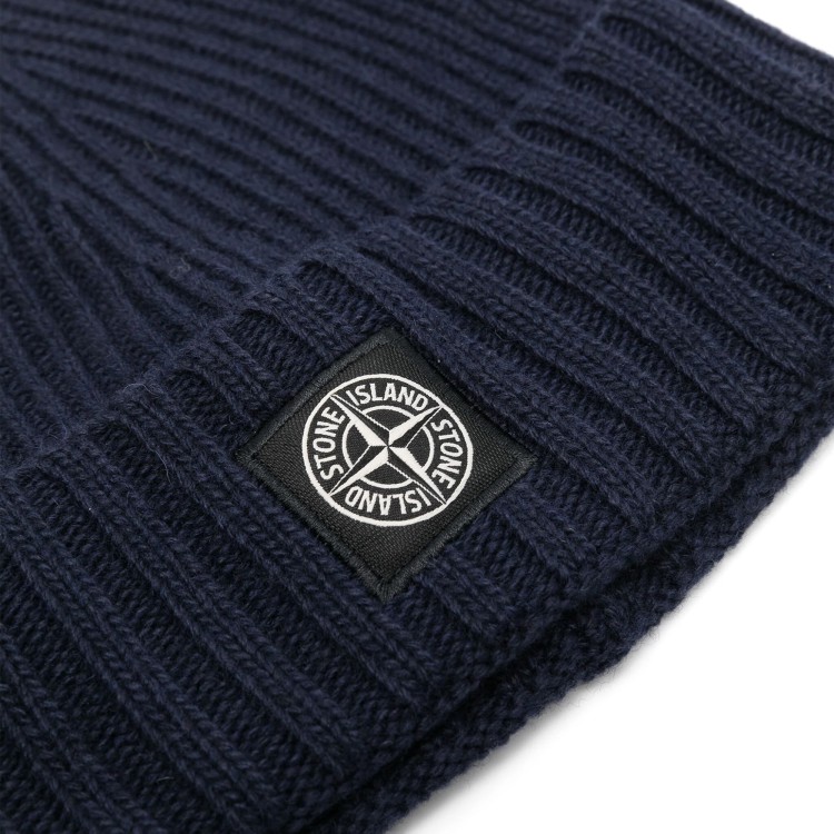 STONE ISLAND Berretto con applicazione