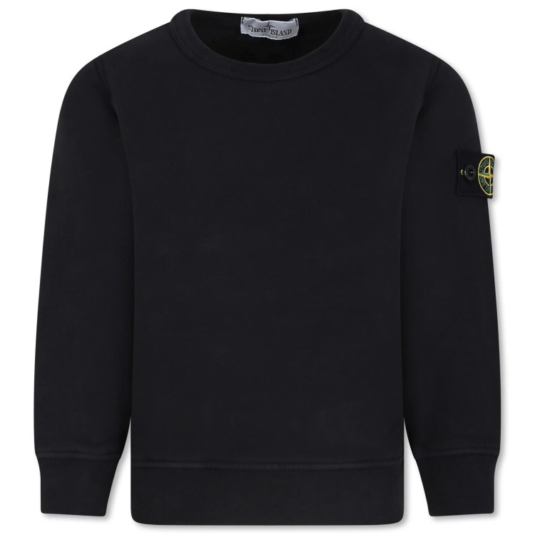 STONE ISLAND Felpa con applicazione Compass