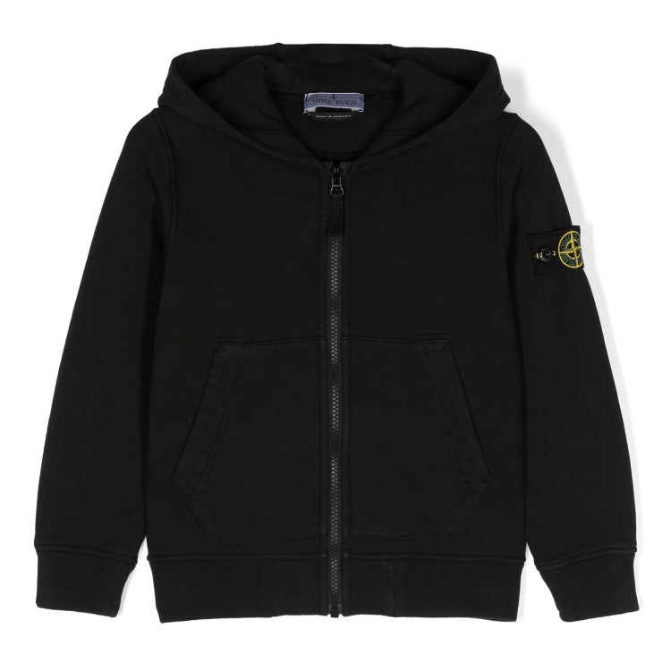 STONE ISLAND Felpa con applicazione Compass