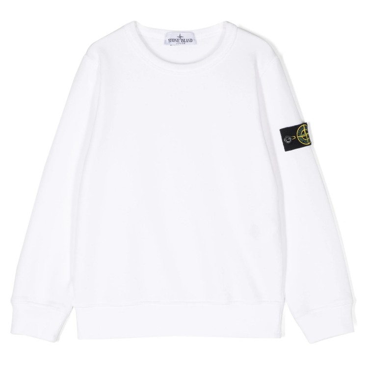 STONE ISLAND Felpa con applicazione Compass