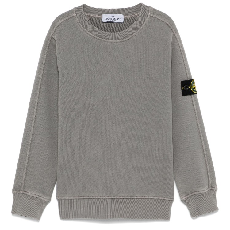 STONE ISLAND Felpa con applicazione Compass