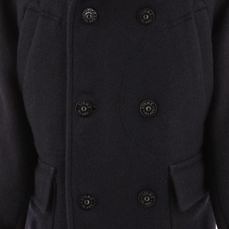 STONE ISLAND Cappotto con applicazione logo