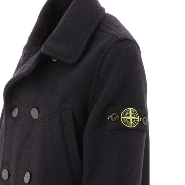 STONE ISLAND Cappotto con applicazione logo