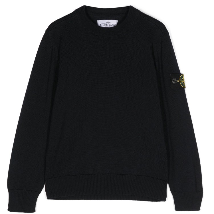 STONE ISLAND Maglione con applicazione Compass