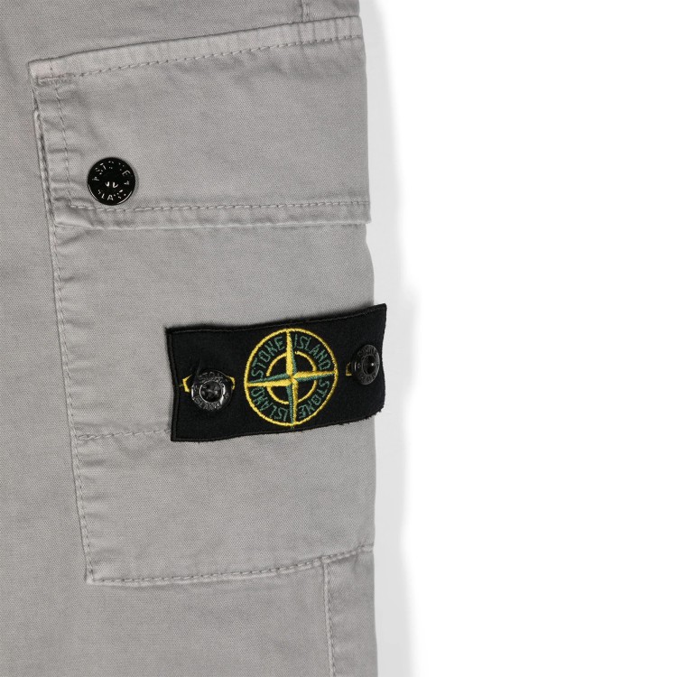 STONE ISLAND Cargo con applicazione Compass