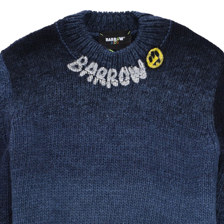 BARROW Maglione con ricamo logo