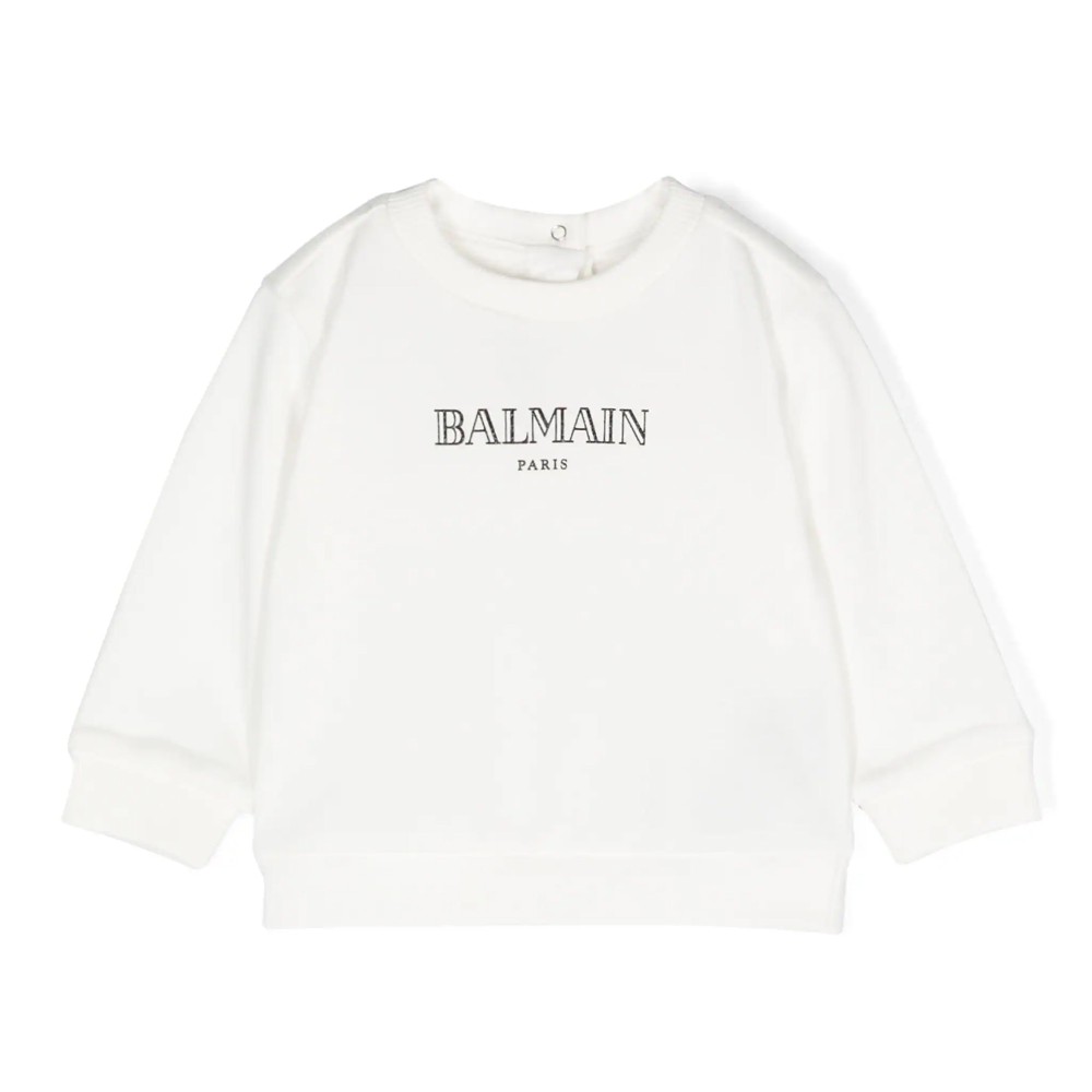 BALMAIN Felpa con stampa