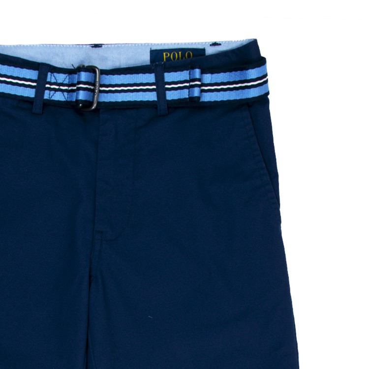 RALPH LAUREN Pantalone blu chiaro bambino