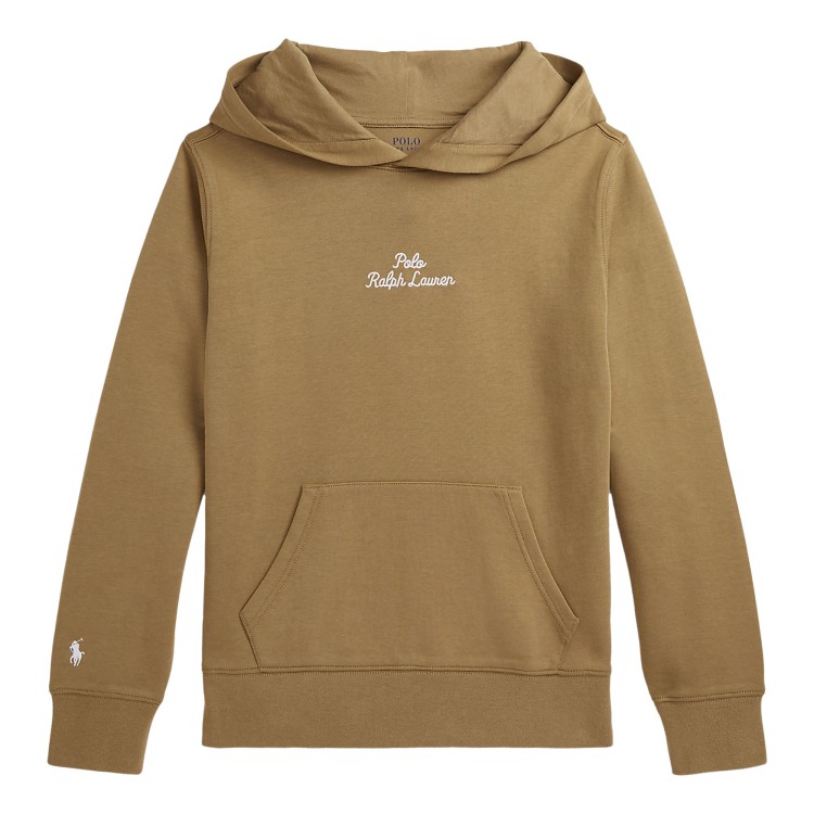 RALPH LAUREN LS HOODIE-KNIT SHIRTS-SWEATSHIRT.NEW BRONZE