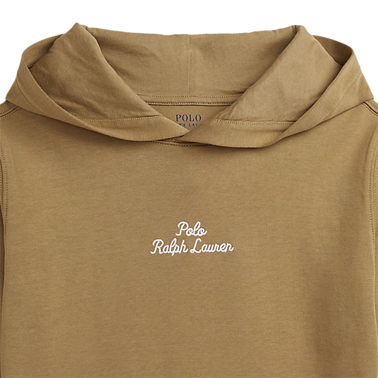 RALPH LAUREN LS HOODIE-KNIT SHIRTS-SWEATSHIRT.NEW BRONZE