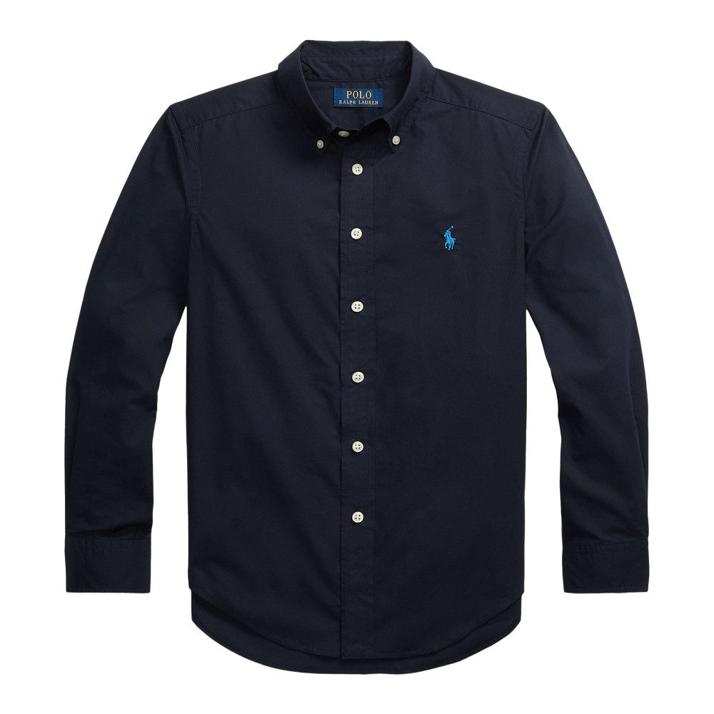 RALPH LAUREN SPORT SHIRT.NAVY