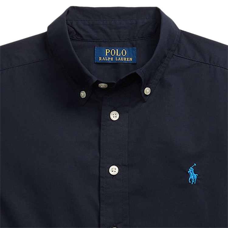 RALPH LAUREN SPORT SHIRT.NAVY