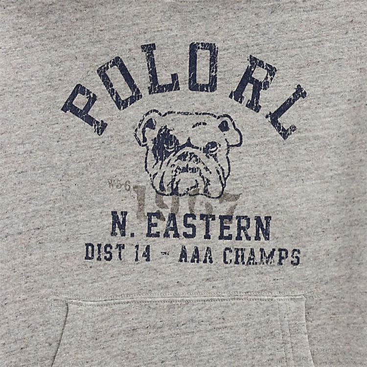 RALPH LAUREN SWEATSHIRT.GREY