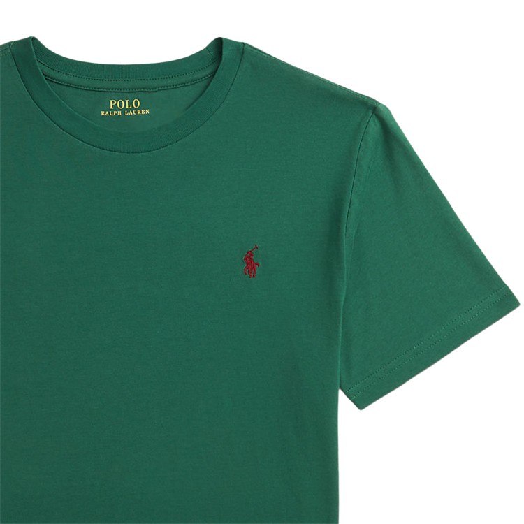 RALPH LAUREN SS CN-TOPS-T-SHIRT.STUART GREEN/C3950