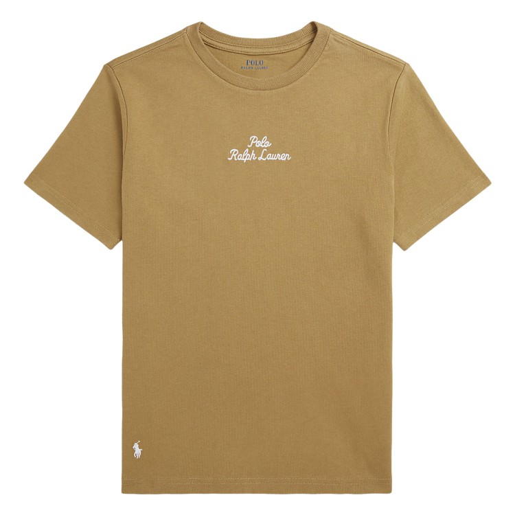 RALPH LAUREN SS CN-KNIT SHIRTS-T-SHIRT.NEW BRONZE