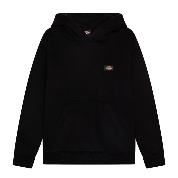 DICKIES Felpa nera con cappuccio bambini