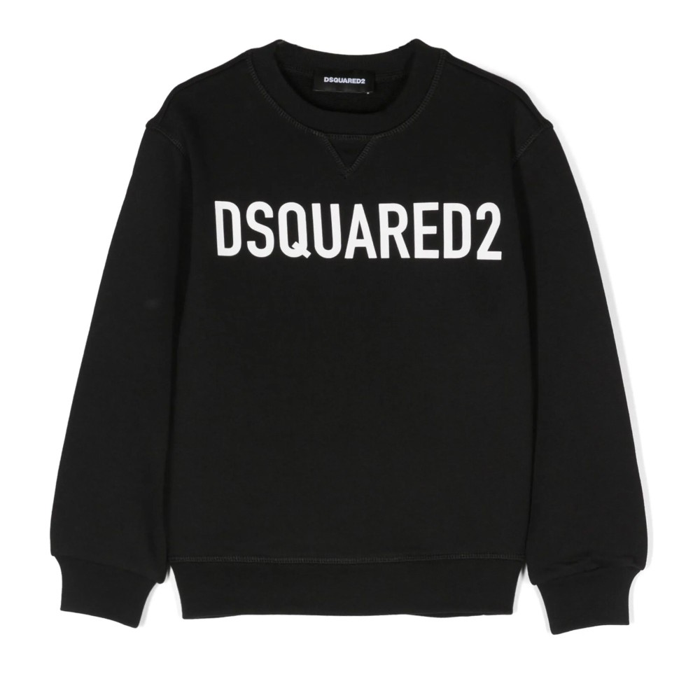 DSQUARED Felpa nera...