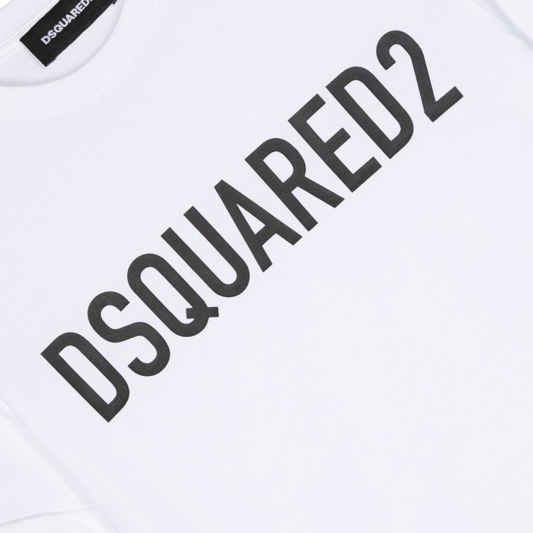 DSQUARED D2T971U RELAX-ECO MAGLIETTA.WHITE