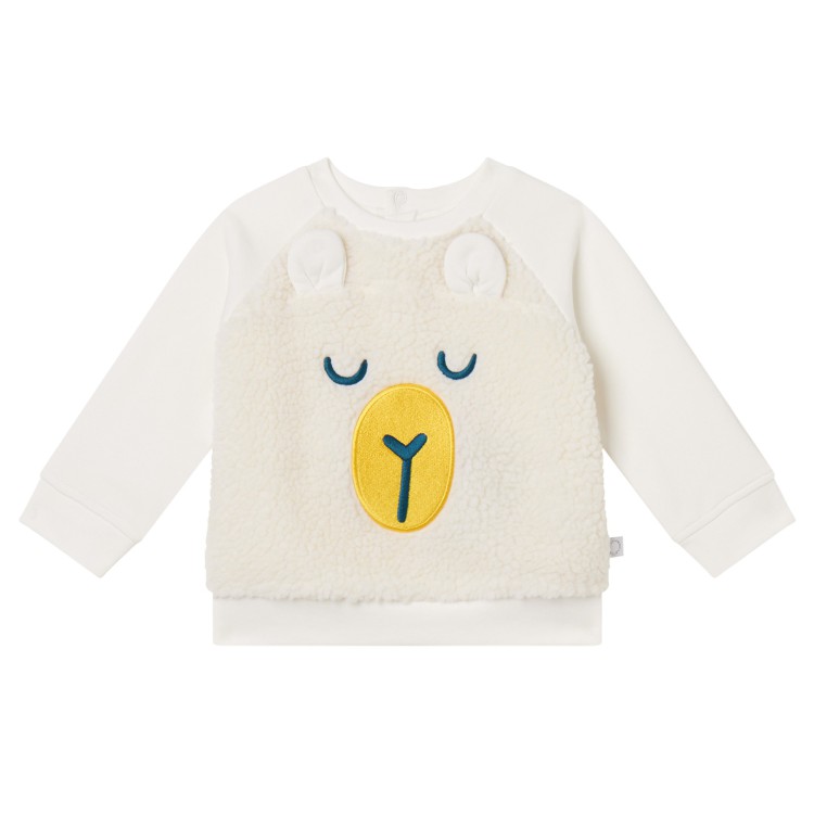 STELLA McCARTNEY SWEATSHIRT.ivory