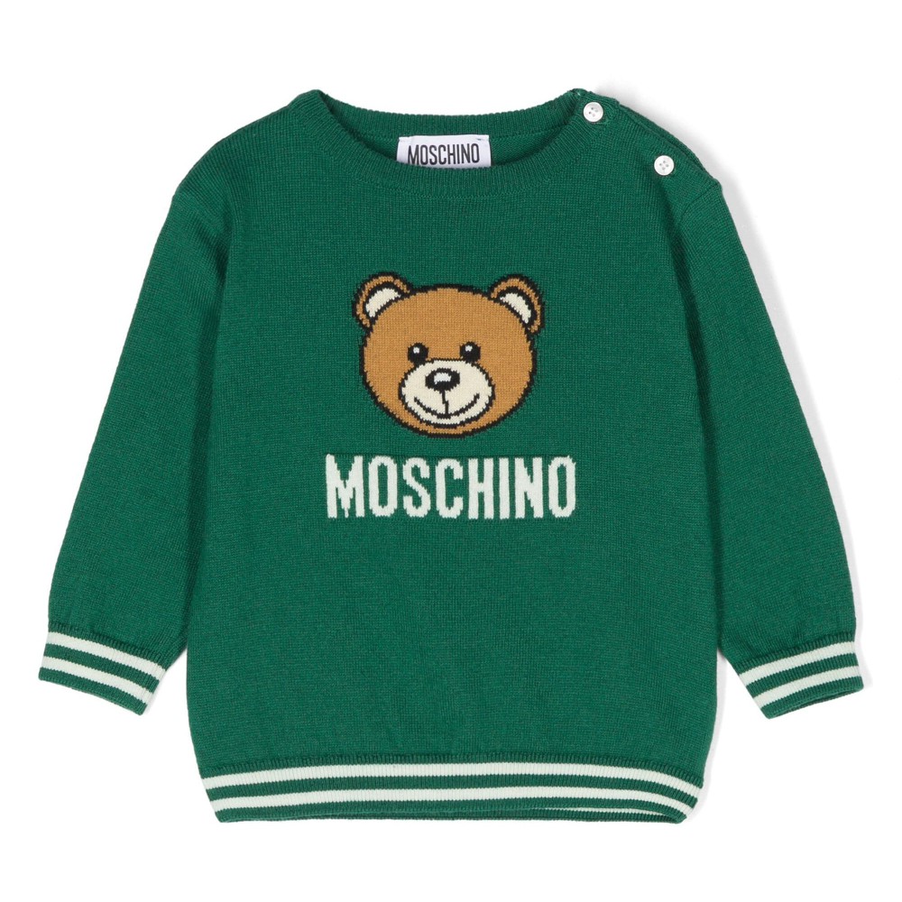 MOSCHINO Maglione verde...