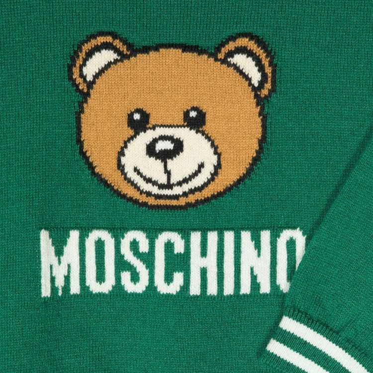 MOSCHINO GIROCOLLO M/L.FOREST GREEN