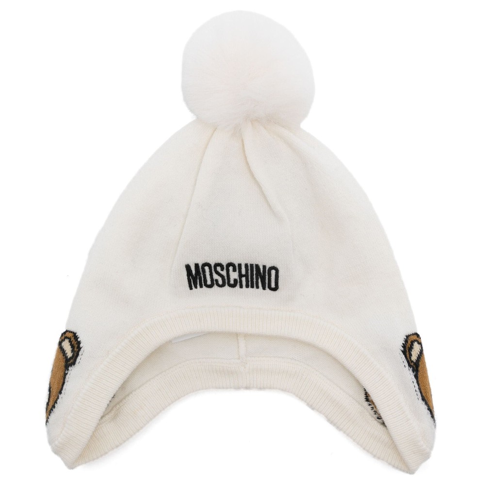 MOSCHINO Berretto bianco...