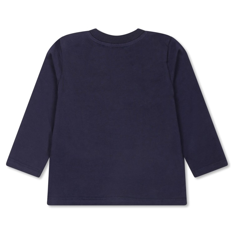 MOSCHINO BLUSA M/L.BLU NAVY