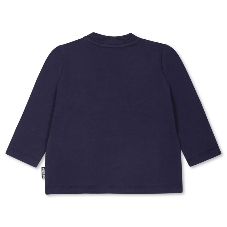 MOSCHINO BLUSA M/L.BLU NAVY