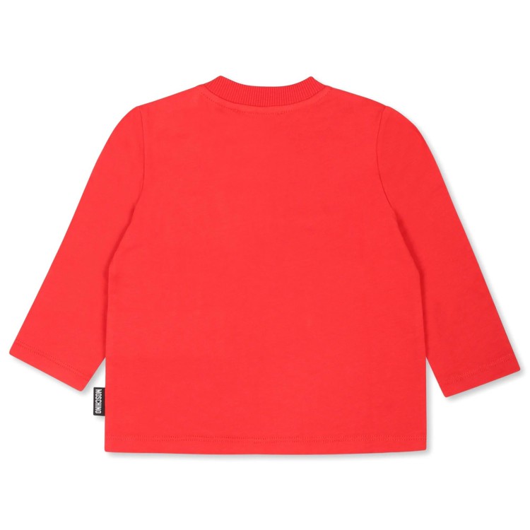 MOSCHINO BLUSA M/L.POPPY RED