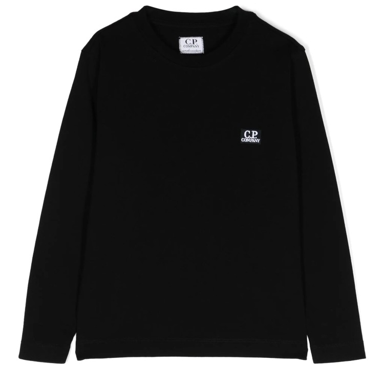 C.P. COMPANY T-SHIRT M/L.NERO/BLACK