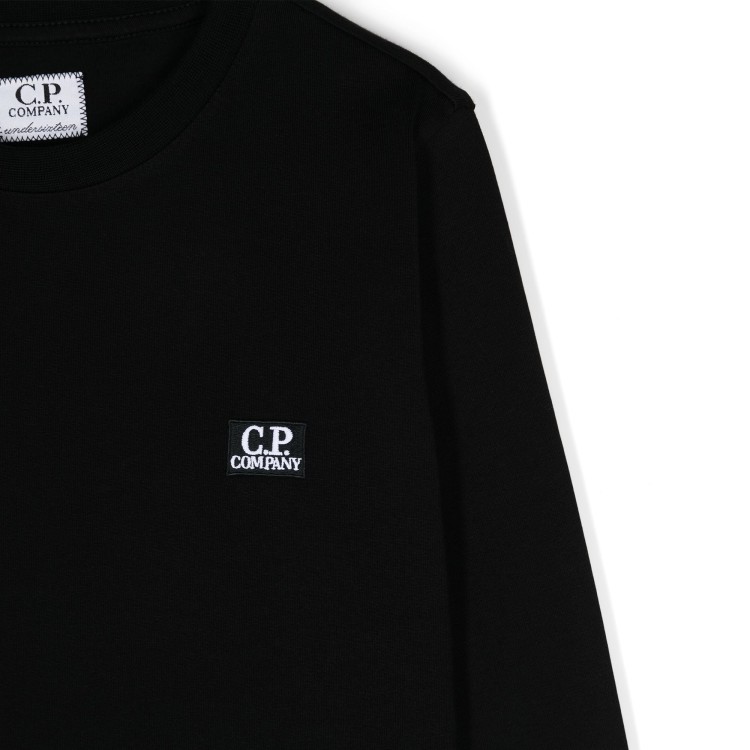 C.P. COMPANY T-SHIRT M/L.NERO/BLACK