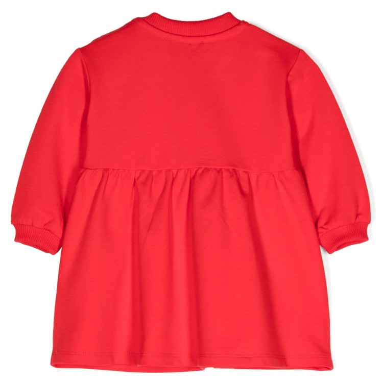 MOSCHINO Abito rosso svasato neonata