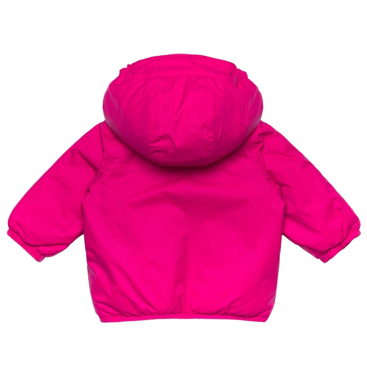 K-WAY Giacca fucsia con cappuccio neonata