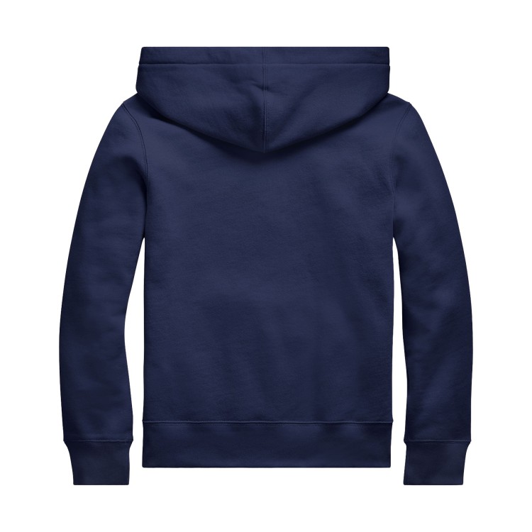 RALPH LAUREN LS PO HOOD-TOPS-KNIT.REFINED NAVY/C1730