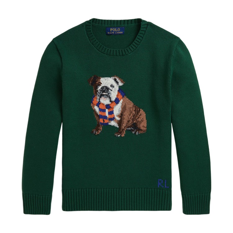 RALPH LAUREN PULLOVER.GREEN