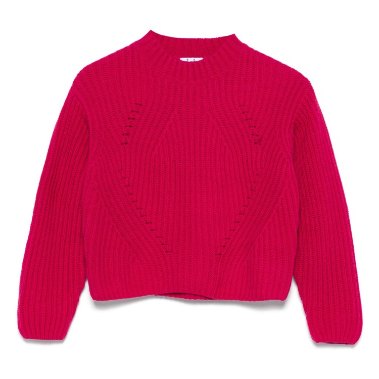 IL GUFO MAGLIA TRICOT.FUXIA