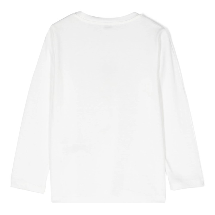 IL GUFO T-shirt bianca a fiori bambina