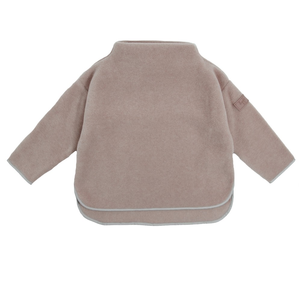 IL GUFO Felpa beige bambina