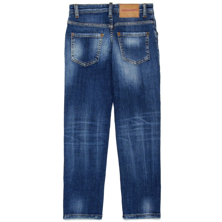 DSQUARED D2P438U STANISLAV JEAN PANTALONI.BLUE DENIM