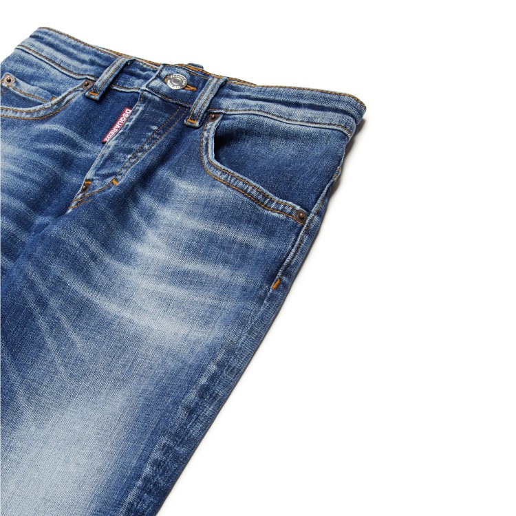 DSQUARED D2P438U STANISLAV JEAN PANTALONI.BLUE DENIM